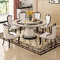 Pedestal Casual Comedor Cocina Muebles para el hogar Mesa de cena redonda