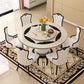 Pedestal Casual Comedor Cocina Muebles para el hogar Mesa de cena redonda