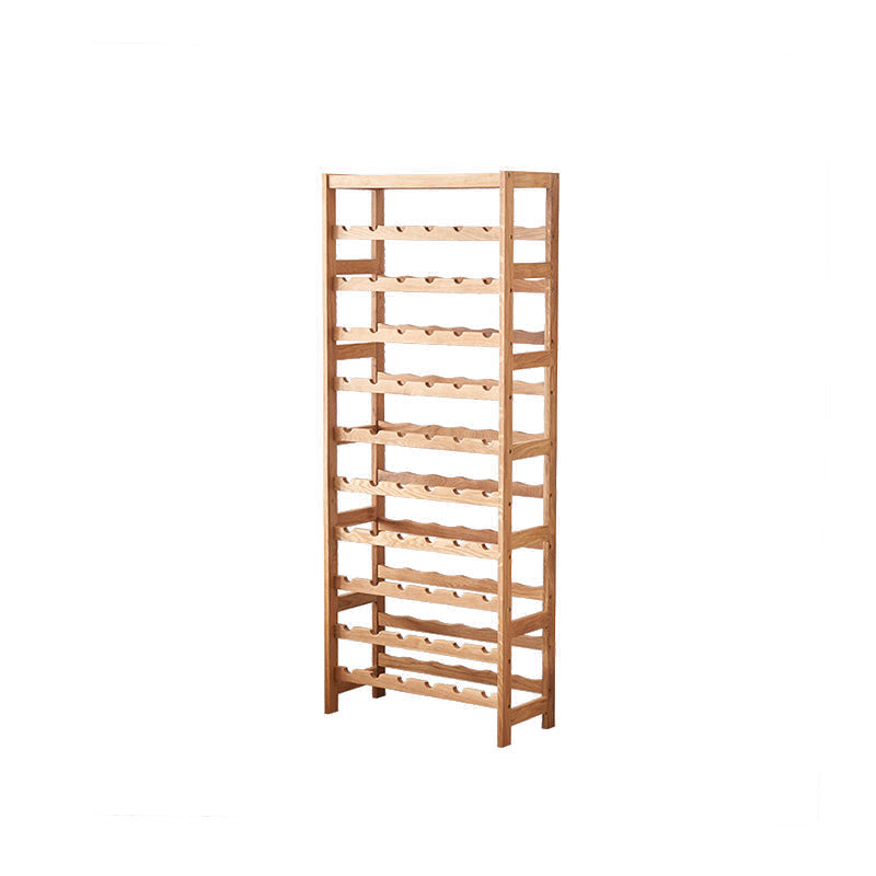 Modern Floor Wine Bottle Rack Solid Wood Wine Bottle Rack for Home Light Brown Clearhalo 'furn' 'furn_wine_racks' 'Furniture' 'Kitchen & Dining Furniture' 'Wine Racks' 'wine_racks' 7409783