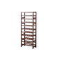 Modern Floor Wine Bottle Rack Solid Wood Wine Bottle Rack for Home Dark Brown Clearhalo 'furn' 'furn_wine_racks' 'Furniture' 'Kitchen & Dining Furniture' 'Wine Racks' 'wine_racks' 7409784