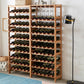 Modern Floor Wine Bottle Rack Solid Wood Wine Bottle Rack for Home Clearhalo 'furn' 'furn_wine_racks' 'Furniture' 'Kitchen & Dining Furniture' 'Wine Racks' 'wine_racks' 7409787