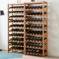 Modern Floor Wine Bottle Rack Solid Wood Wine Bottle Rack for Home Clearhalo 'furn' 'furn_wine_racks' 'Furniture' 'Kitchen & Dining Furniture' 'Wine Racks' 'wine_racks' 7409793