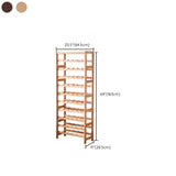 Modern Floor Wine Bottle Rack Solid Wood Wine Bottle Rack for Home