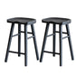 Modern Style Black Bar Stool Solid Wood Bar Stools for Dining Room