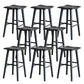 Modern Style Black Bar Stool Solid Wood Bar Stools for Dining Room