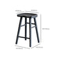 Modern Style Black Bar Stool Solid Wood Bar Stools for Dining Room
