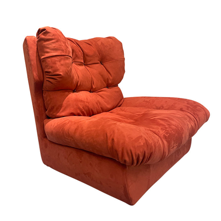 Sedia reclinabile contemporanea Tessuto di base per base di colore stabile per interni