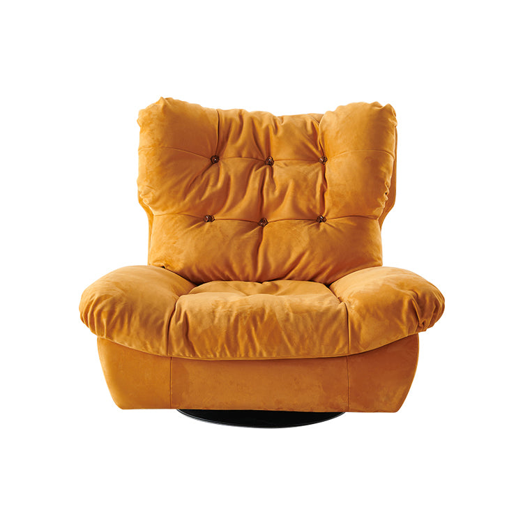 Sedia reclinabile contemporanea Tessuto di base per base di colore stabile per interni