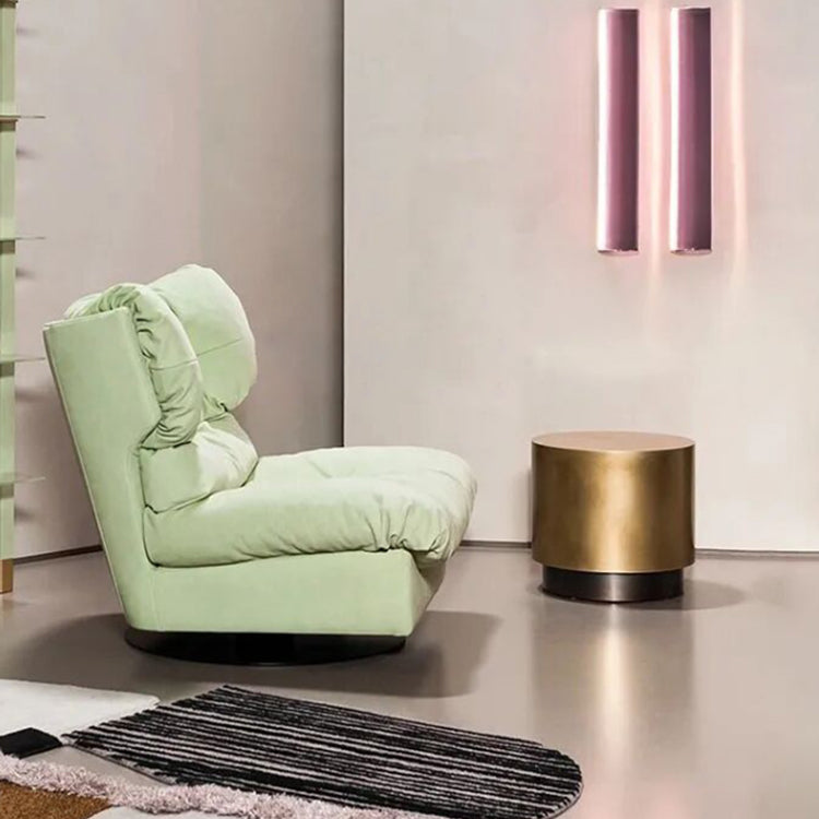 Sedia reclinabile contemporanea Tessuto di base per base di colore stabile per interni