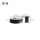 Round Nesting Coffee Table Pedestal Stone Cocktail Table with Drawer Clearhalo 'Coffee & Accent Tables' 'Coffee Tables' 'coffee_tables' 'furn' 'furn_coffee_tables' 'Furniture' 'Living Room Furniture' 7410782