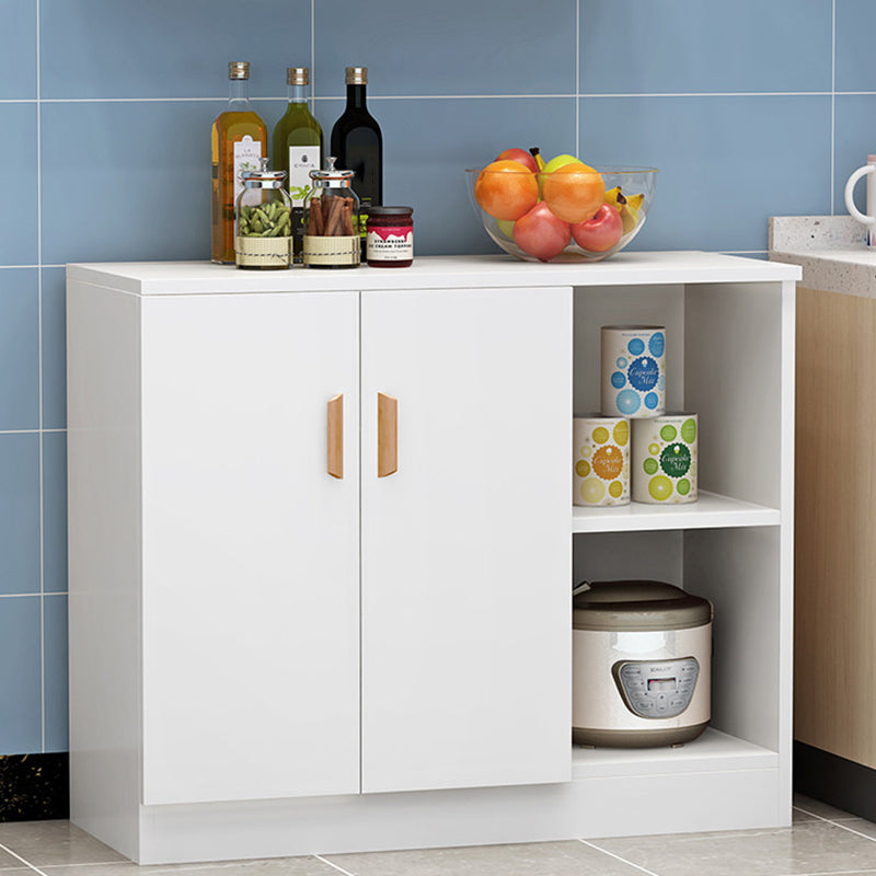 Moderno moderno mobile ingegnerizzato ingegneri di scaffalatura regolabile in legno con porte