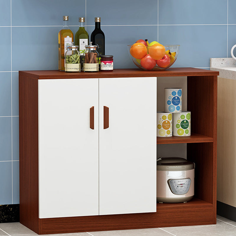 Moderno moderno mobile ingegnerizzato ingegneri di scaffalatura regolabile in legno con porte