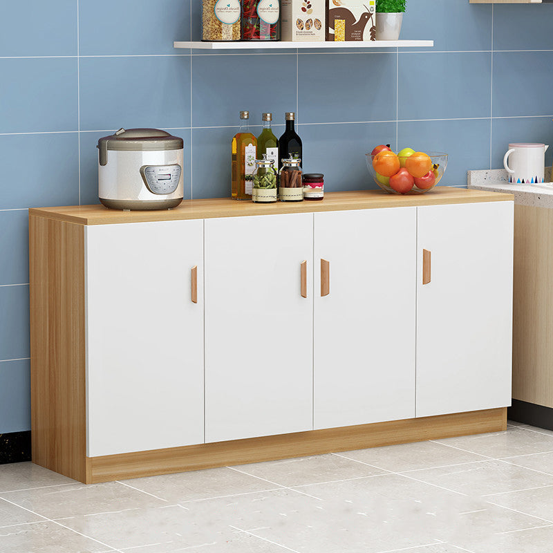 Moderno moderno mobile ingegnerizzato ingegneri di scaffalatura regolabile in legno con porte