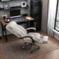 Modern Swivel Chair Leather Adjustable Seat Height Office Chair with Wheels