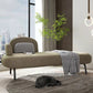 Scandinavian Chaise Lounge Couch Solid Color Chaise Lounge for Bedroom Clearhalo 'Chairs & Seating' 'Chaise Lounge' 'chaise_lounge' 'furn' 'furn_chaise_lounge' 'Furniture' 'Living Room Furniture' 7412853
