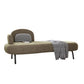 Scandinavian Chaise Lounge Couch Solid Color Chaise Lounge for Bedroom Left-Arm Chaise Clearhalo 'Chairs & Seating' 'Chaise Lounge' 'chaise_lounge' 'furn' 'furn_chaise_lounge' 'Furniture' 'Living Room Furniture' 7412855