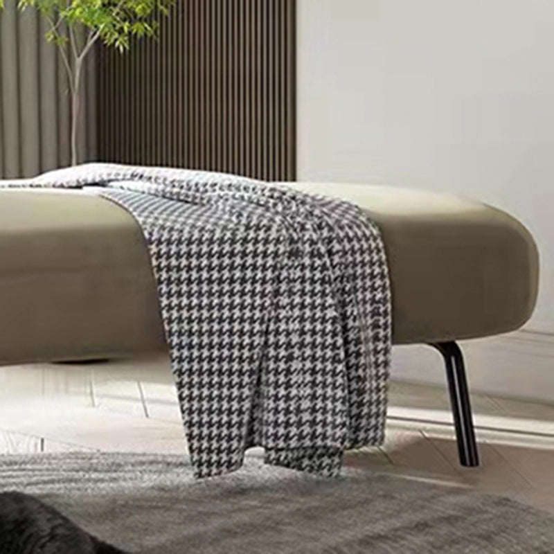 Scandinavian Chaise Lounge Couch Solid Color Chaise Lounge for Bedroom Clearhalo 'Chairs & Seating' 'Chaise Lounge' 'chaise_lounge' 'furn' 'furn_chaise_lounge' 'Furniture' 'Living Room Furniture' 7412862