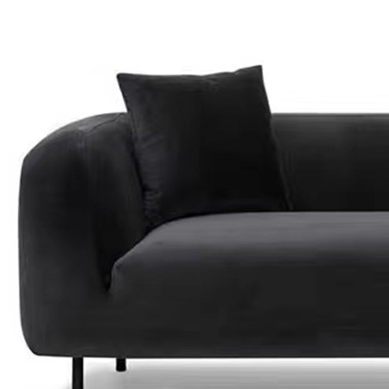 Modern Tufted Upholstered Chaise Lounge Couch Velvet Chaise Lounge Clearhalo 'Chairs & Seating' 'Chaise Lounge' 'chaise_lounge' 'furn' 'furn_chaise_lounge' 'Furniture' 'Living Room Furniture' 7412906