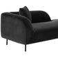 Modern Tufted Upholstered Chaise Lounge Couch Velvet Chaise Lounge Clearhalo 'Chairs & Seating' 'Chaise Lounge' 'chaise_lounge' 'furn' 'furn_chaise_lounge' 'Furniture' 'Living Room Furniture' 7412907