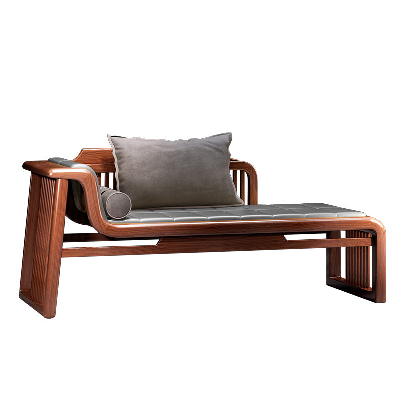 Modern Chaise Lounge Faux Leather Chaise Lounge Sofa for Living Room