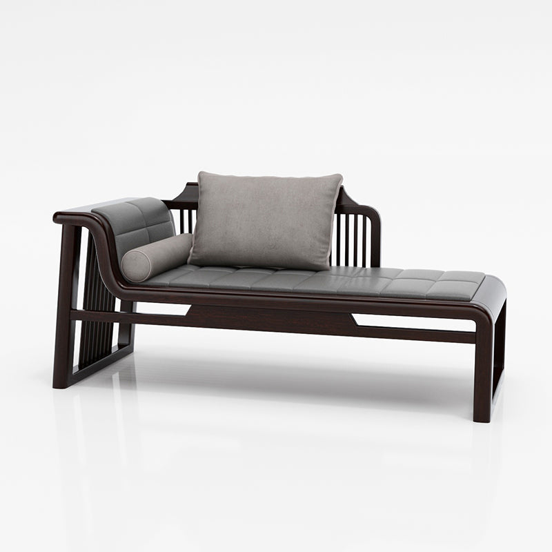 Modern Chaise Lounge Faux Leather Chaise Lounge Sofa for Living Room