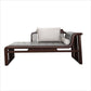 Modern Chaise Lounge Faux Leather Chaise Lounge Sofa for Living Room