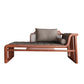 Modern Chaise Lounge Faux Leather Chaise Lounge Sofa for Living Room