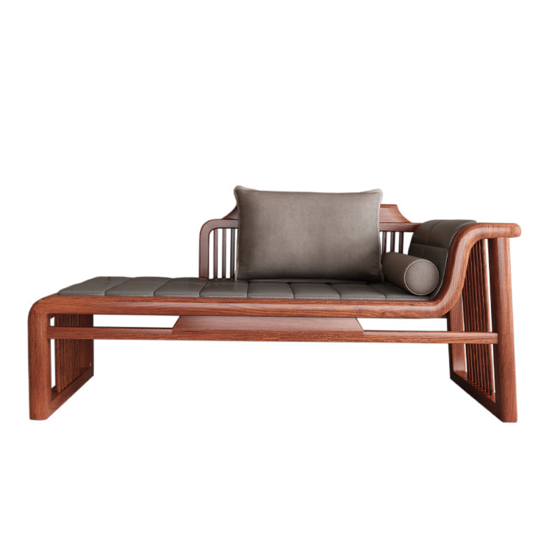 Modern Chaise Lounge Faux Leather Chaise Lounge Sofa for Living Room