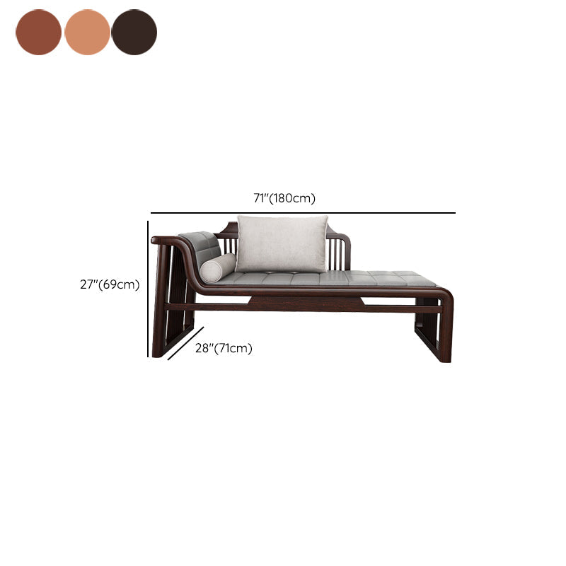 Modern Chaise Lounge Faux Leather Chaise Lounge Sofa for Living Room