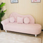Glam Chaise Lounge Divano Chaise Lounge in velluto per soggiorno