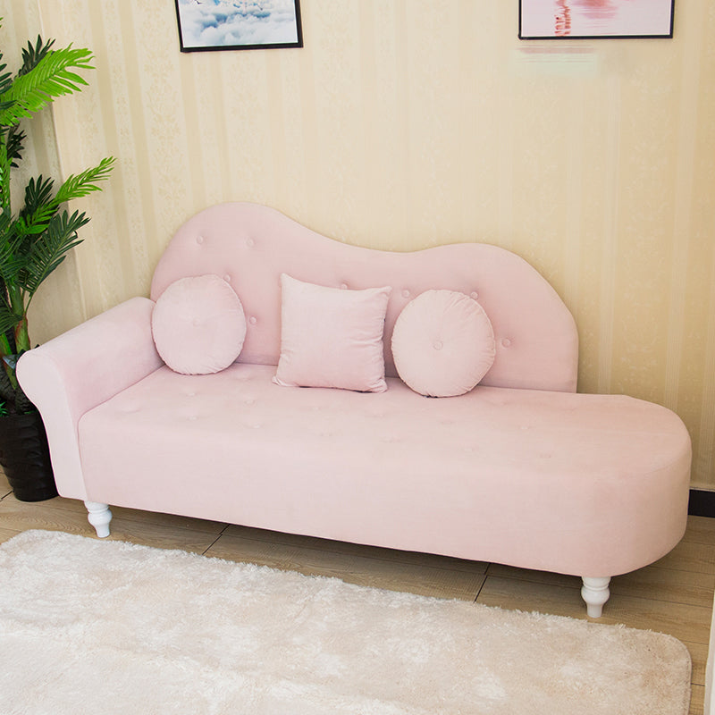 Glam Chaise Lounge Divano Chaise Lounge in velluto per soggiorno