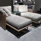 Modern Cushioned Chaise Lounge Leather Recessed Arms Chaise with Pillow Clearhalo 'Chairs & Seating' 'Chaise Lounge' 'chaise_lounge' 'furn' 'furn_chaise_lounge' 'Furniture' 'Living Room Furniture' 7412956