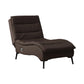 Modern Cushioned Chaise Lounge Leather Armless Chaise for Living Room Dark Coffee Clearhalo 'Chairs & Seating' 'Chaise Lounge' 'chaise_lounge' 'furn' 'furn_chaise_lounge' 'Furniture' 'Living Room Furniture' 7412975