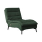 Modern Cushioned Chaise Lounge Leather Armless Chaise for Living Room Blackish Green Clearhalo 'Chairs & Seating' 'Chaise Lounge' 'chaise_lounge' 'furn' 'furn_chaise_lounge' 'Furniture' 'Living Room Furniture' 7412978