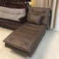 Modern Cushioned Chaise Lounge Armless Chaise for Bedroom and Living Room