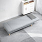 Divano chaise lounge scandinavo in tinta unita senza braccioli