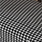 Cushioned Chaise Lounge Houndstooth Chaise Lounge Sofa with Arm