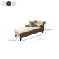Living Room Rolled Arms Chaise Lounge Modern Chaise with Linen Upholster Clearhalo 'Chairs & Seating' 'Chaise Lounge' 'chaise_lounge' 'furn' 'furn_chaise_lounge' 'Furniture' 'Living Room Furniture' 7413188