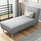Living Room Armless Chaise Lounge Modern Chaise Lounge with Linen Upholster Clearhalo 'Chairs & Seating' 'Chaise Lounge' 'chaise_lounge' 'furn' 'furn_chaise_lounge' 'Furniture' 'Living Room Furniture' 7413190