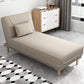 Living Room Armless Chaise Lounge Modern Chaise Lounge with Linen Upholster Off-White Clearhalo 'Chairs & Seating' 'Chaise Lounge' 'chaise_lounge' 'furn' 'furn_chaise_lounge' 'Furniture' 'Living Room Furniture' 7413193