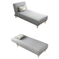 Living Room Armless Chaise Lounge Modern Chaise Lounge with Linen Upholster Clearhalo 'Chairs & Seating' 'Chaise Lounge' 'chaise_lounge' 'furn' 'furn_chaise_lounge' 'Furniture' 'Living Room Furniture' 7413199