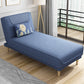Living Room Armless Chaise Lounge Modern Chaise Lounge with Linen Upholster Dark Blue Clearhalo 'Chairs & Seating' 'Chaise Lounge' 'chaise_lounge' 'furn' 'furn_chaise_lounge' 'Furniture' 'Living Room Furniture' 7413200