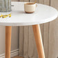 Stone 3 Legs Cocktail Table Modern Round Coffee Table with Shelf Clearhalo 'Coffee & Accent Tables' 'Coffee Tables' 'coffee_tables' 'furn' 'furn_coffee_tables' 'Furniture' 'Living Room Furniture' 7413296