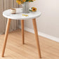 Stone 3 Legs Cocktail Table Modern Round Coffee Table with Shelf 16"L x 16"W x 20.5"H Marble Shelves Not Included Clearhalo 'Coffee & Accent Tables' 'Coffee Tables' 'coffee_tables' 'furn' 'furn_coffee_tables' 'Furniture' 'Living Room Furniture' 7413298