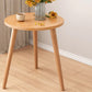 Stone 3 Legs Cocktail Table Modern Round Coffee Table with Shelf 16"L x 16"W x 20.5"H Natural Shelves Not Included Clearhalo 'Coffee & Accent Tables' 'Coffee Tables' 'coffee_tables' 'furn' 'furn_coffee_tables' 'Furniture' 'Living Room Furniture' 7413299