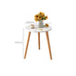 Stone 3 Legs Cocktail Table Modern Round Coffee Table with Shelf Clearhalo 'Coffee & Accent Tables' 'Coffee Tables' 'coffee_tables' 'furn' 'furn_coffee_tables' 'Furniture' 'Living Room Furniture' 7413328