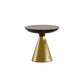 Glass Top Pedestal Coffee Table Modern No Distressing Round Bunching Tables