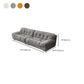 Scandinavian Solid Color Sofa 39.37" Wide Tufted Back Armless Sofa