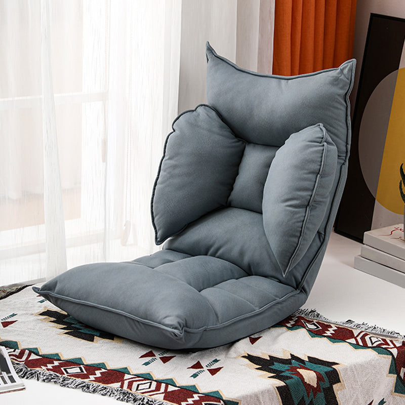 Sedia reclinabile manuale in pelle finta moderna poltrone reclinabili con blocco della posizione