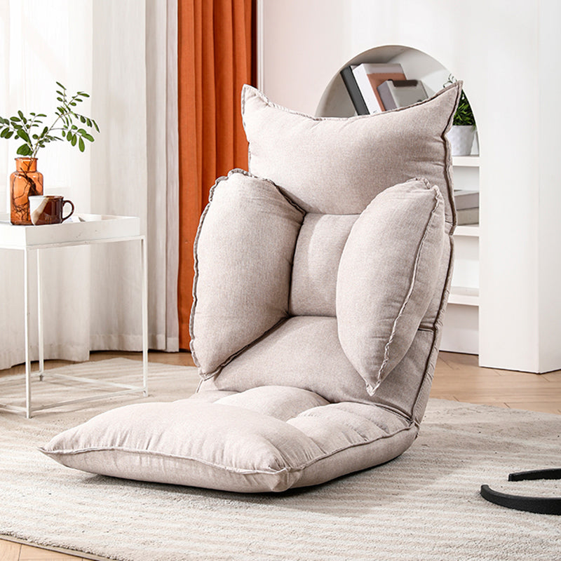 Sedia reclinabile manuale in pelle finta moderna poltrone reclinabili con blocco della posizione